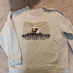 Vintage American Embroidered Sweatshirt